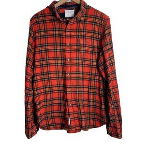 Denim & Flower Ricky Singh Plaid Button-Up Shirt – Men’s Large